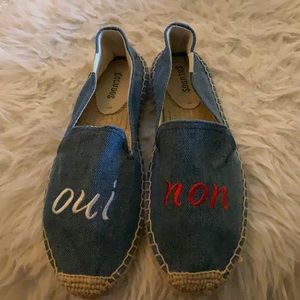 Soludos Never Worn “Oui/Non” Espadrilles